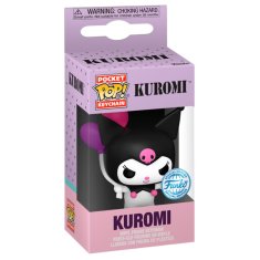 Northix Hello Kitty Kuromi Pocket POP Keychain zbirateljska figura