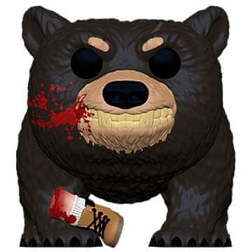 Northix Plišasta igrača Cocaine Bear - mehka, ljubka, 12-palčna velikost