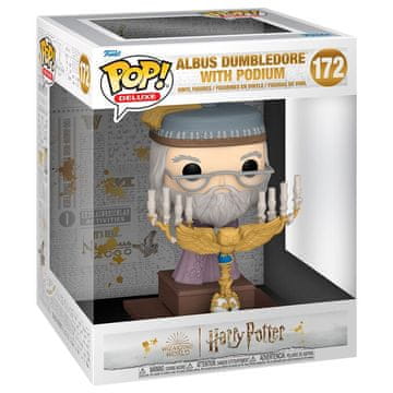 Northix Pop figura Dumbledore s podijem - zbirateljski predmet Harry Potter