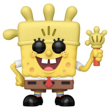 Northix Plišasta igrača SpongeBob SquarePants Glove World 12-palčna