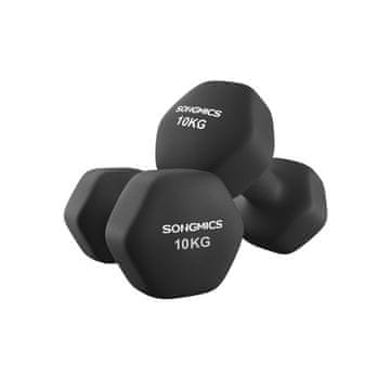 Songmics Set uteži 2 kosa 27x13 cm črna
