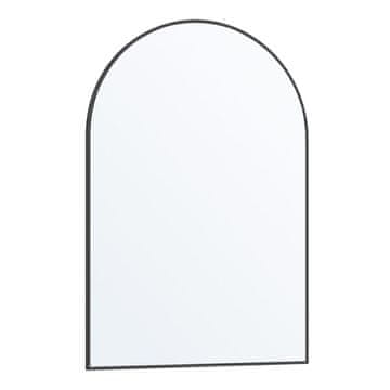 Songmics Kopalniško ogledalo 91x61 cm črno