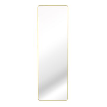 Songmics Ogledalo v polni dolžini 120x40 cm zlato