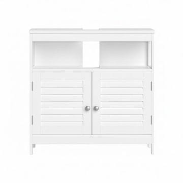 Songmics Kopalniška omarica 60x60x30 cm Bela