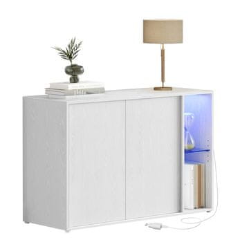Songmics Omara 39.1x100.1x71.1 cm Bela
