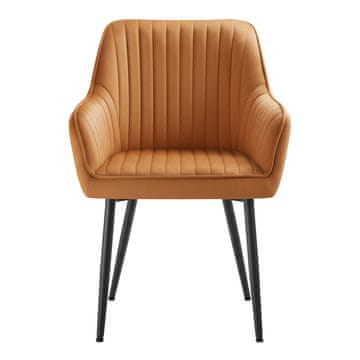 Songmics Jedilni stol 60x62.5x85 cm rjav