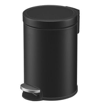 Songmics Kozmetični koš 22.4x17.3x25.4 cm Črn