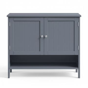 Songmics Omara za čevlje 35x80x70 cm siva