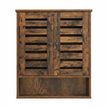 Songmics Stenski omarica 60x20x70 cm rjava