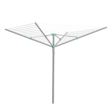Songmics Vrteči sušilec za perilo 1792x1792x199 cm srebrne barve