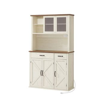 Songmics Omara 39.5x106.5x180.6 cm Bela