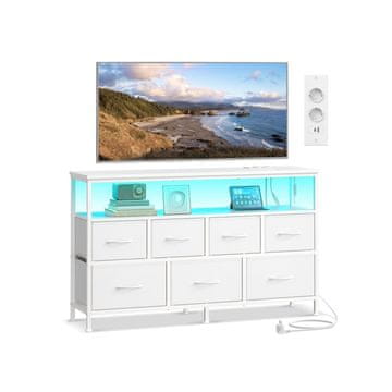 Songmics Omara 30x113.8x68.1 cm bela