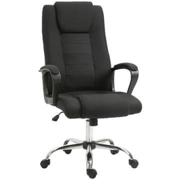 Homestar Pisarna stol 62x76x110-119 cm Črna