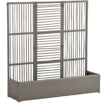 Homestar Sadilnik z mrežo 103x29x103 cm siva