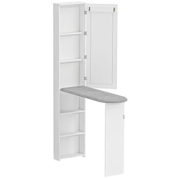 Homestar Omara za likalnik 106x35x174 cm Bela