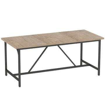 Homestar Jedilna miza 180x80x75,5 cm naravno lesena