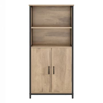 Songmics Knižna omara 35x60x124.5 cm rjava