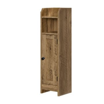Songmics Kopalniški omarica 20x18x80 cm rjava