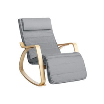 Songmics Gugalnik 121.5x67x84 cm Siva