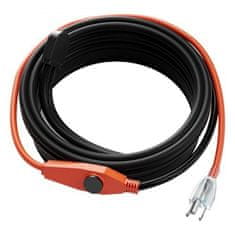 VEVOR Grelec za cevi 25 m 23 W/m s termostatom