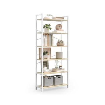 Songmics Knjigarna 30x64x185.5 cm Bež
