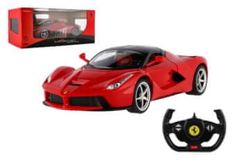 Teddies Avto RC Ferrari RASTAR rdeča plastika 32cm 2,4GHz daljinski upravljalnik z baterijo