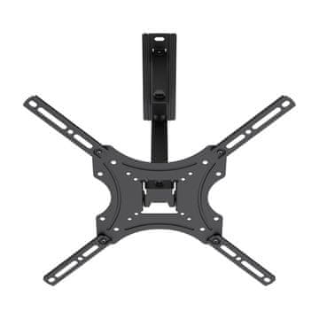slomart Maclean MC-190 nosilec za TV do 25 kg, črn