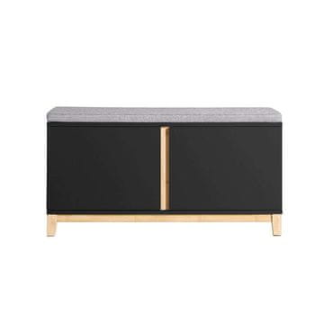 SoBuy Klop za čevlje, 90x34x47 cm, s prostorom za shranjevanje