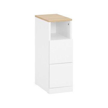SoBuy Stranska mizica, 20x35x60 cm, bela
