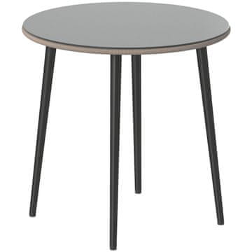Homestar Vrtna miza 80x80x74 cm siva