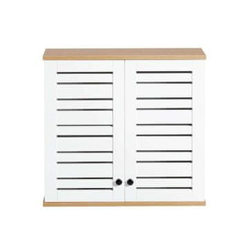SoBuy Stenska omarica, 60x19x56 cm, bela