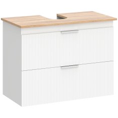 Homestar Kopalniška omarica 80x40x60 cm Bela