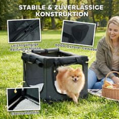 Homestar Transportna škatla za psa 60x42x43 cm zelena