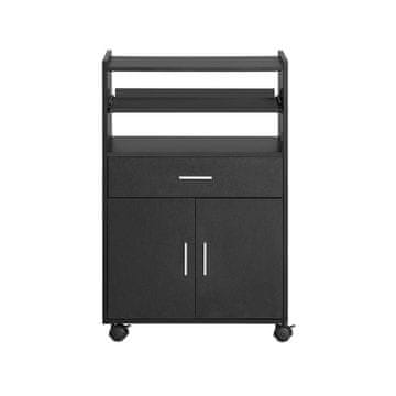 SoBuy Komoda s kolesi, 59x40x92 cm