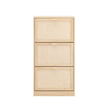 SoBuy Predsoblje komplet, omara za čevlje in klop za čevlje, 80x35x87 cm, 60x24x118 cm, 60x24x80 cm, 121x35x49 cm, shranjevanje