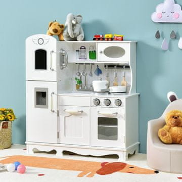 Costway Komplet kuhinjskih pripomočkov za igro kuhanja z razpršilcem vode