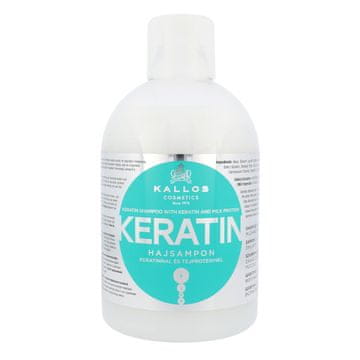 Kallos Keratin obnovitveni šampon za lase s keratinom za ženske