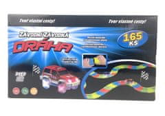 Alltoys EPEE Sijoča steza v temi + avto z lučkami LED