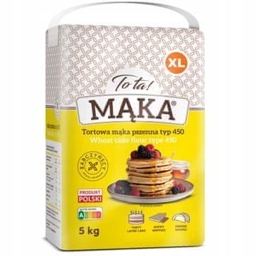 Pšenična moka, za pecivo tip 450, 5 kg -