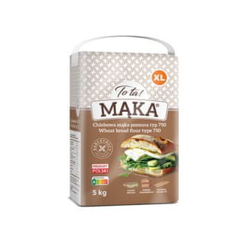 Pšenična krušna moka tip 750 5 kg -