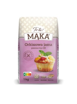 Mąka pszenna orkiszowa jasna 1kg -