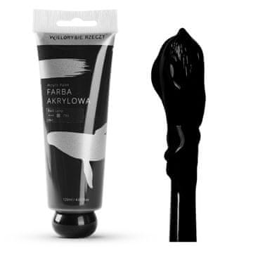 UMETNIŠKA AKRILNA BARVA ČRNE 120 ml WHALE THINGS V TUBI