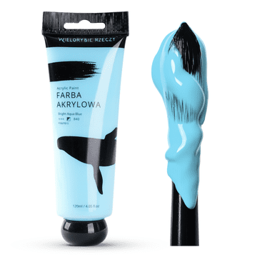 UMETNIŠKA AKRILNA BARVA MODRA AQUA MODRA 120ml WHALE THINGS