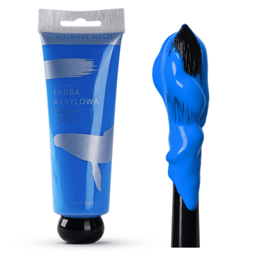 KOBALTNO MODRA UMETNIŠKA AKRILNA BARVA 120 ml WHALE THINGS
