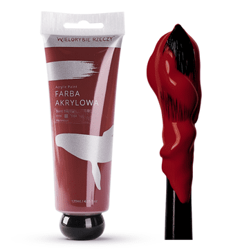 AKRILNA UMETNIŠKA BARVA RJAVA ŽGANA SIENNA 120ml WHALE THINGS