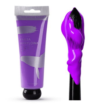 VIJOLIČNA UMETNIŠKA AKRILNA BARVA 120 ml WHALE THINGS V TUBI