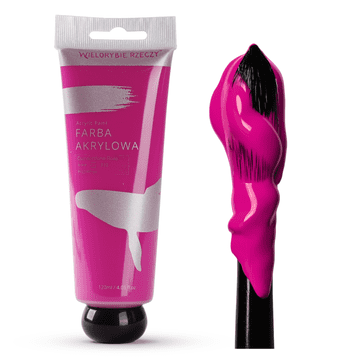 AKRILNA UMETNIŠKA BARVA ROSE 120 ml SLIKARSKA BARVA KITOV V TUBI