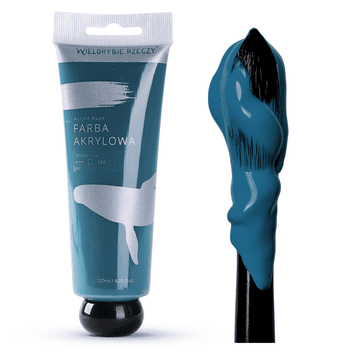 VIRDIAN HUE UMETNIŠKA AKRILNA BARVA 120 ml WHALE THINGS VELIKA TUBA