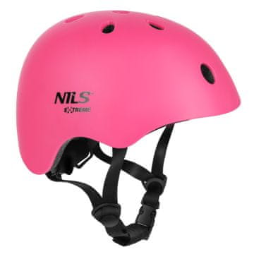 Northix Roza čelada za drsanje S 52 56 cm lahka