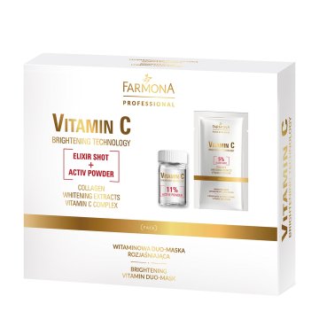 Vitamin C Duo posvetlitvena vitaminska maska 70 g